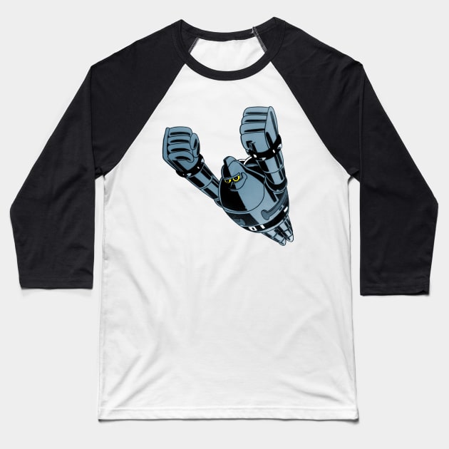 Gigantor Tetsujin 28 Baseball T-Shirt by Pop Fan Shop